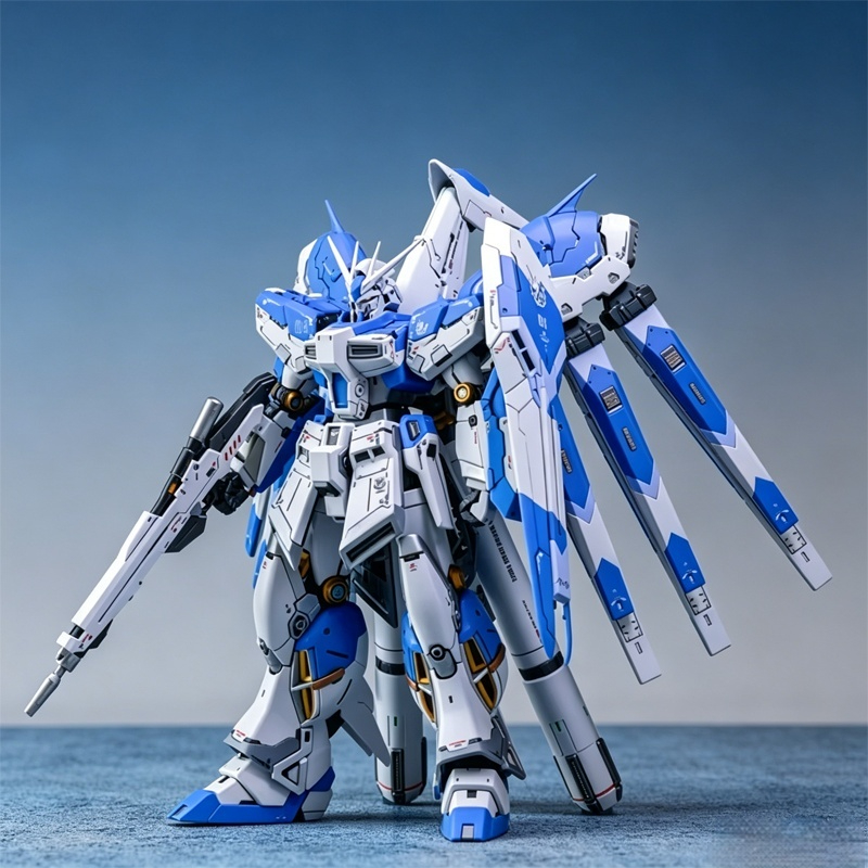 Bandai Gundam Rg - RG 1/144 RX-93-ν2 Hi-Nu 메카 조립