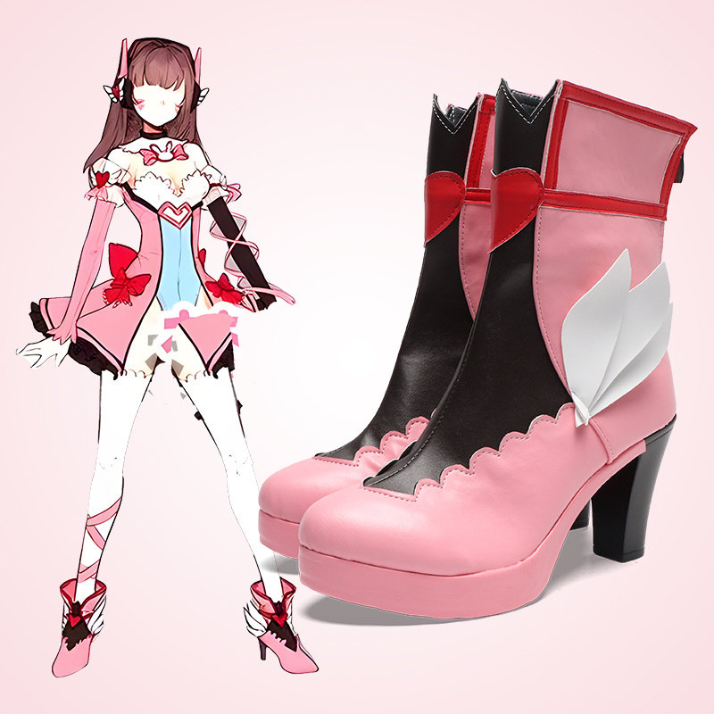 Dva Cosplay Prop - 게임 DVA 맞춤 제작 코스프레 신발