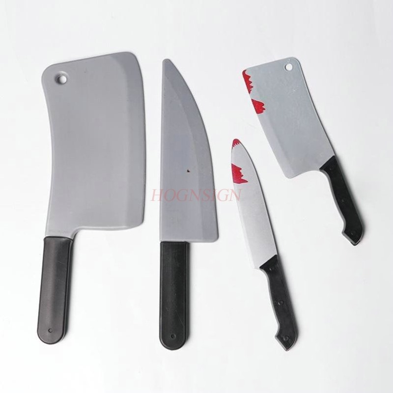 Cosplay Prop Axe - 핼러윈 소품 플라스틱 시뮬레이션 무기, 뾰족한