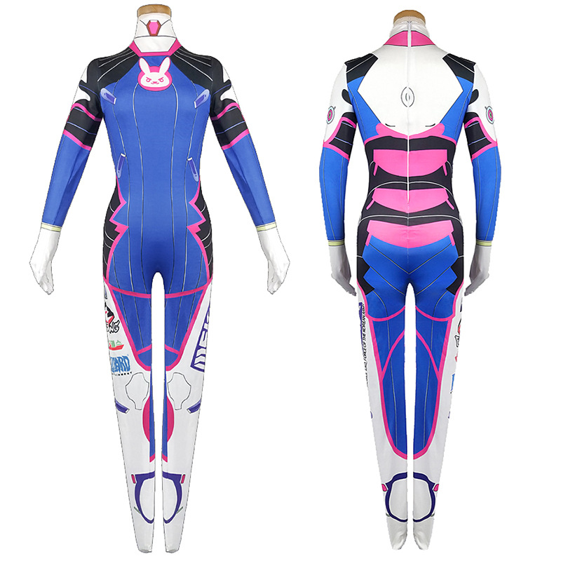 Dva Cosplay Prop - 게임 Dva 코스프레 의상 타이츠 점프수트