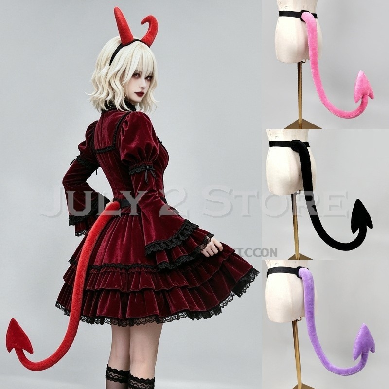 할로윈 박쥐 꼬리 코스프레 소품 고딕 뱀파이어 로리타  - Cosplay Bat Prop 리뷰 및 가격