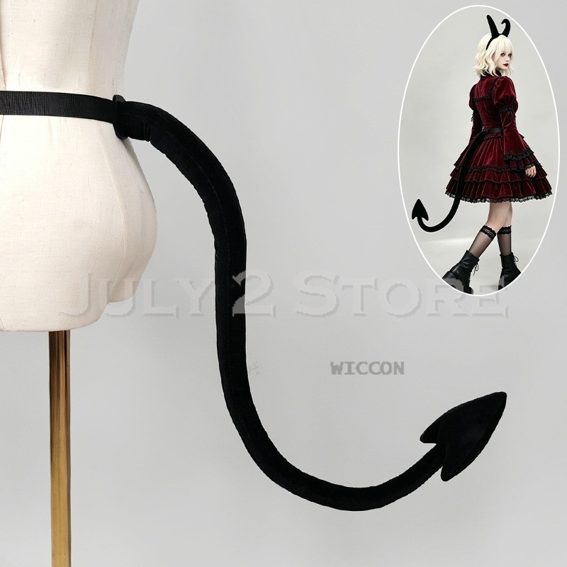 할로윈 박쥐 꼬리 코스프레 소품 고딕 뱀파이어 로리타  - Cosplay Bat Prop 리뷰 및 가격