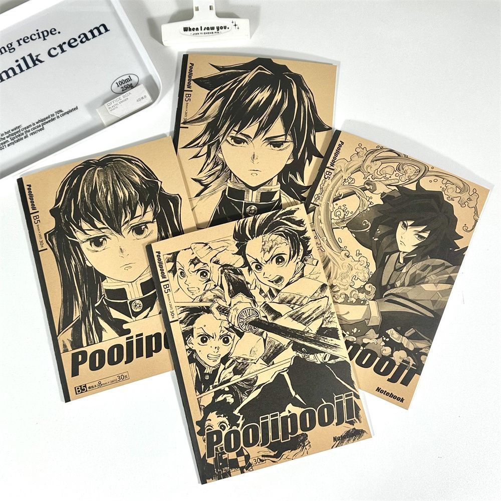 인스타일 데몬 슬레이어 B5 크라프트 노트북, 새들 스 - Cosplay Prop Book 리뷰 및 가격