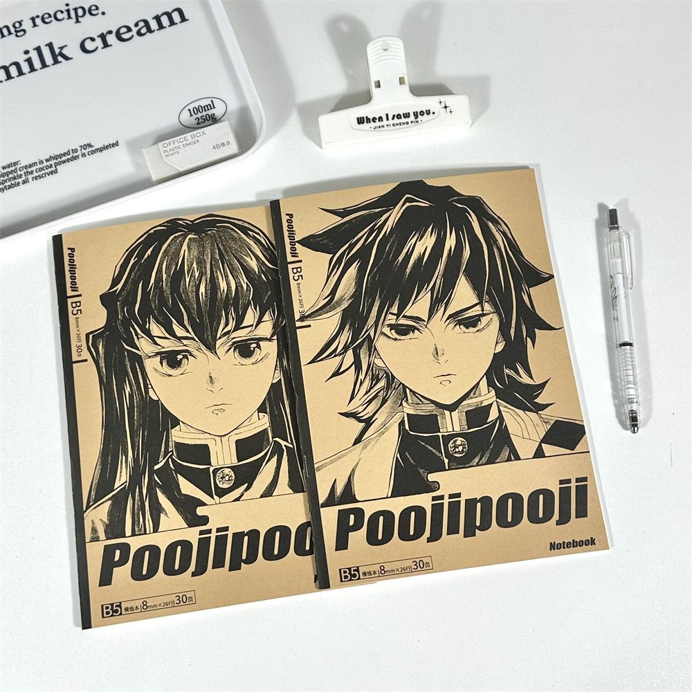 인스타일 데몬 슬레이어 B5 크라프트 노트북, 새들 스 - Cosplay Prop Book 리뷰 및 가격