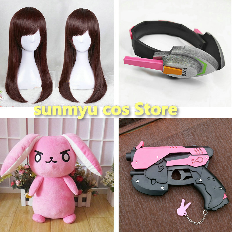 D.VA 코스프레 소품 헤드웨어 총 소품 토끼 코스프레 - Dva Cosplay Prop 리뷰 및 가격