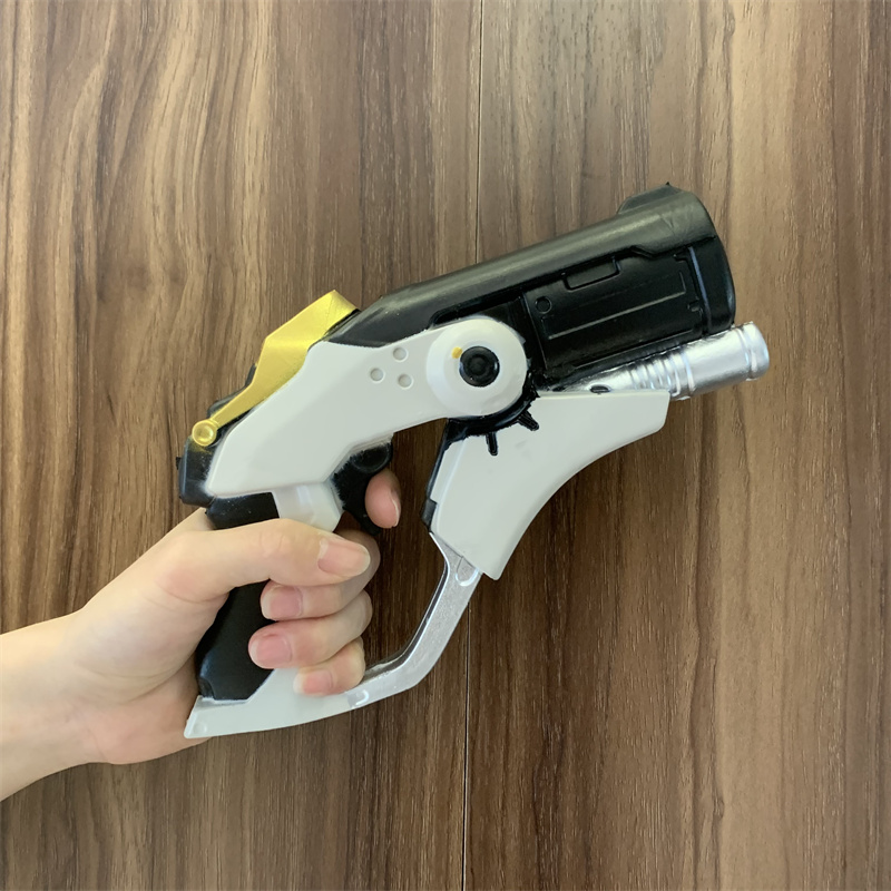 게임 OW 천사 리볼버 무기 총 1:1 코스프레 안전  - Dva Cosplay Prop 리뷰 및 가격