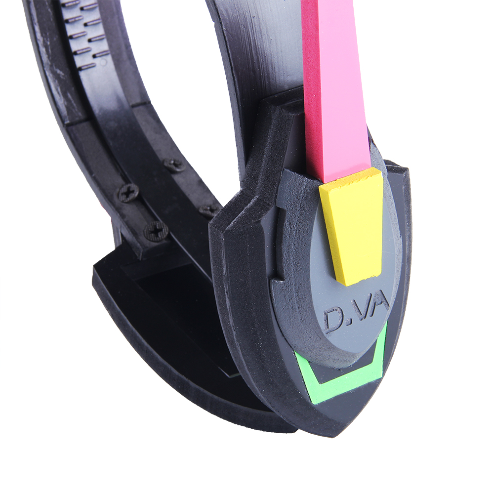 게임 D.Va 이어폰 하나 송 Dva 나무 헤드폰 소품 - Dva Cosplay Prop 리뷰 및 가격