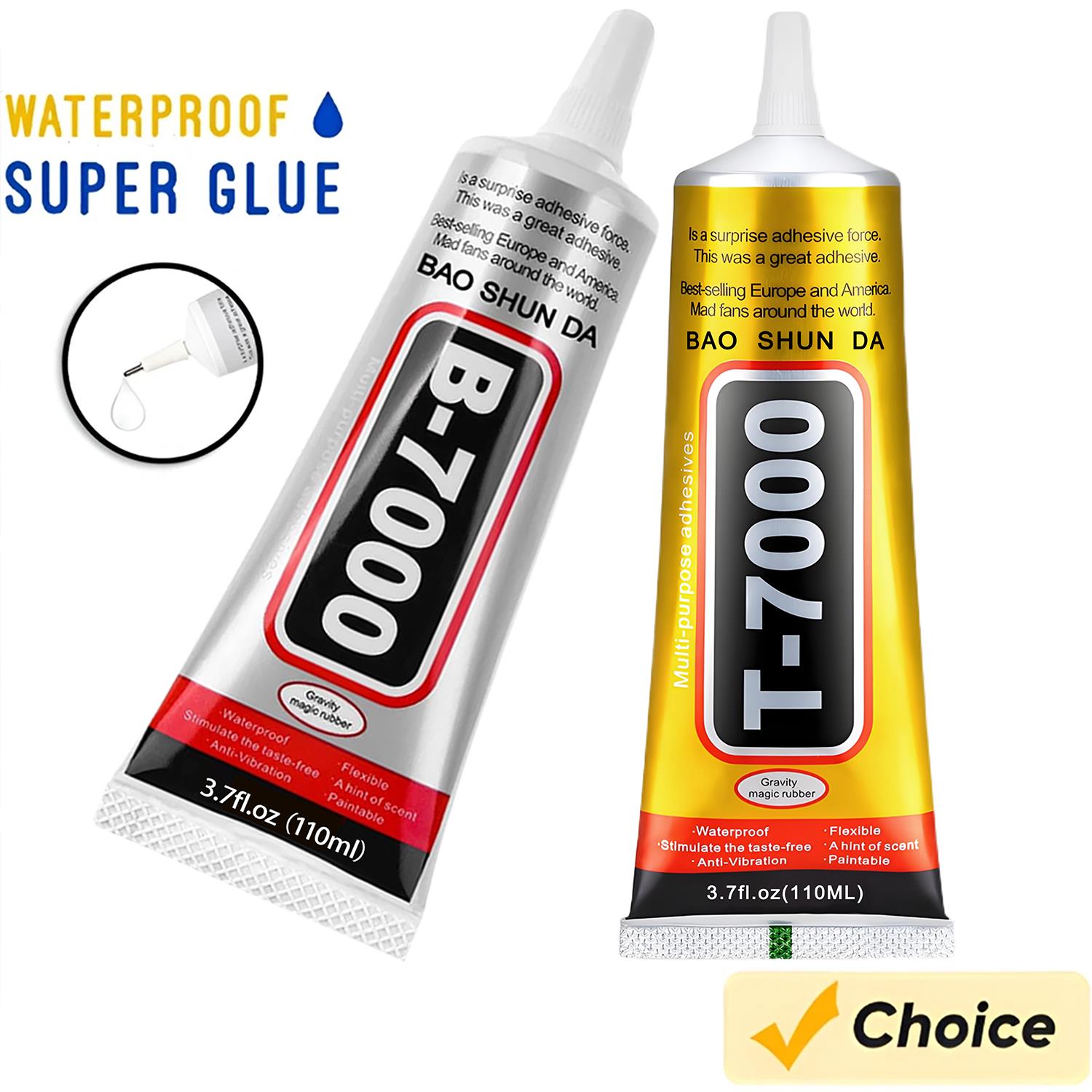 B-7000 투명 접착제 15ml/50ml/110ml  - Contact Cement Glue 리뷰 및 가격