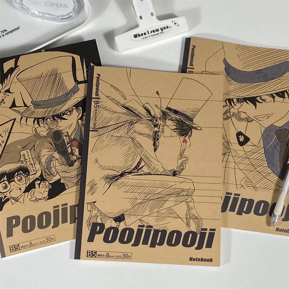 명탐정 코난 카이토 키드 B5 사이즈 크라프트 노트북  - Cosplay Prop Book 리뷰 및 가격