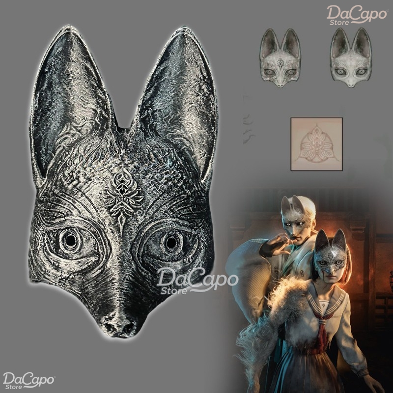 호러 게임 사일런트 힐 폭스 마스크 무서운 게임 코스프 - Cosplay Prop 3D Print Settings 리뷰 및 가격