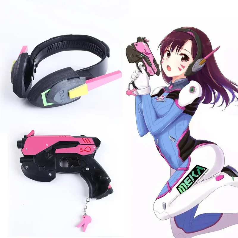 Nene 2025 게임 Overwatch D.Va 이어 - Dva Cosplay Prop 리뷰 및 가격