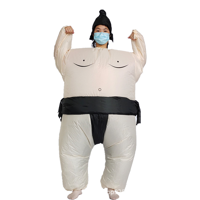 뚱뚱한 남자 스모 레슬링 풍선 의상 게임 대회 할로윈  - Cosplay Prop 리뷰 및 가격