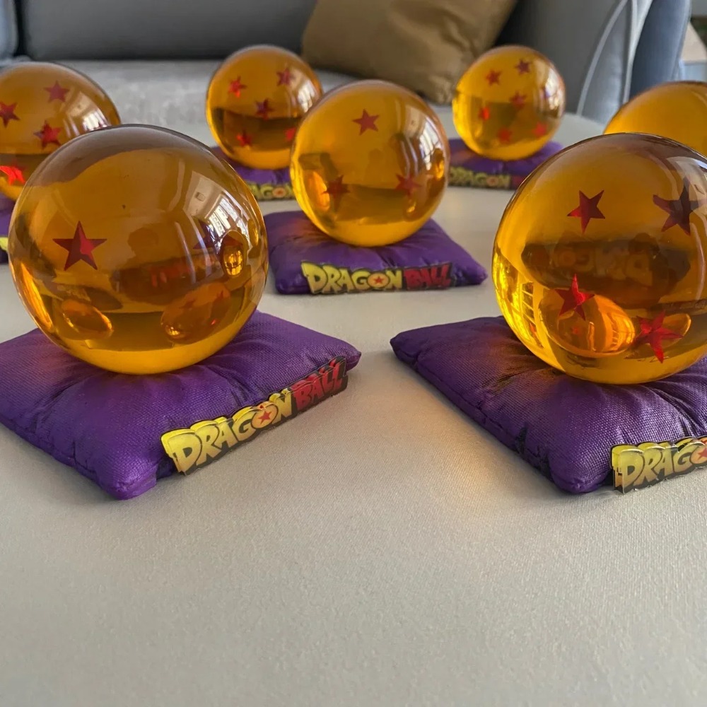 반다이 만화 드래곤 볼 크리스탈 볼 Z 스타 1-7 스 - Cosplay Fireball Prop 리뷰 및 가격